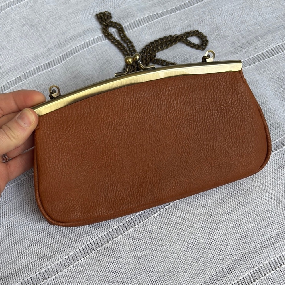 Universal Thread Tan Clutch with Chain Strap. - Picture 5 of 13